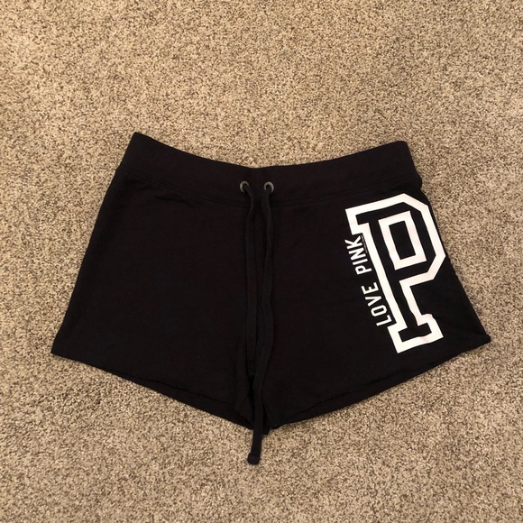 Victoria’s Secret PINK Black Shorts Size Small - Picture 1 of 4